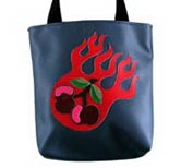 flaming cherries